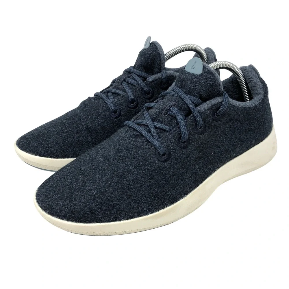 Allbirds Mizzle Low Merino Wool Womens Running‎ Athletic Shoes Size W11 Blue
